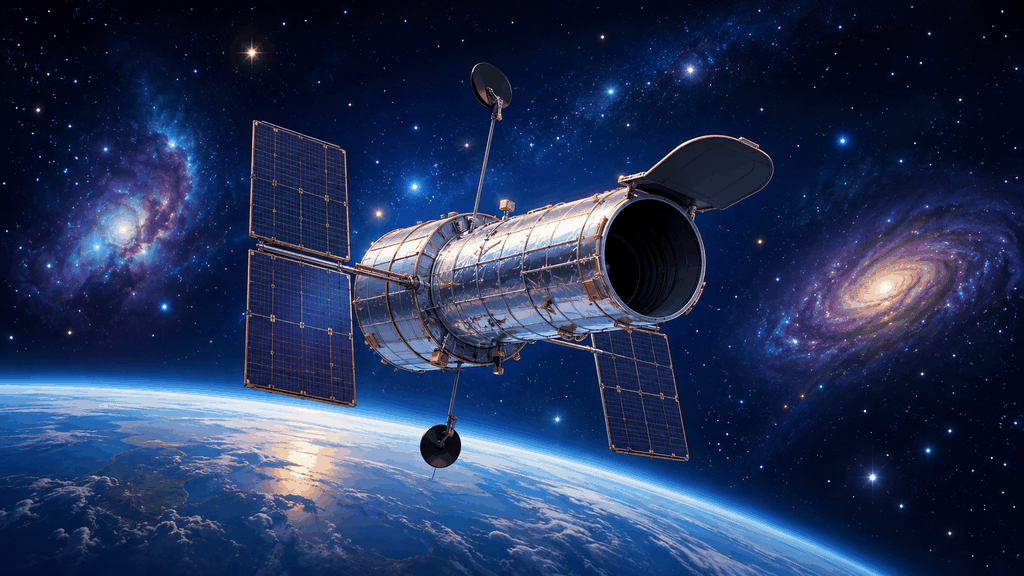 На орбиту отправляется телескоп Hubble